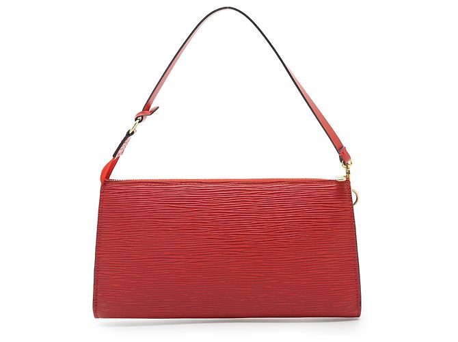 Louis Vuitton Vintage Red Epi Leather Pochette Accessoires Handtasche Rot - Ansicht 2