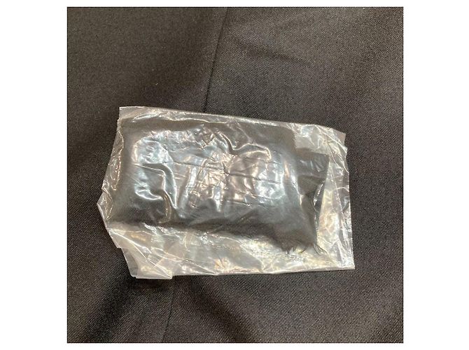Autre Marque Papas Plus taillierter Flanell-Sakko Schwarz - Ansicht 8