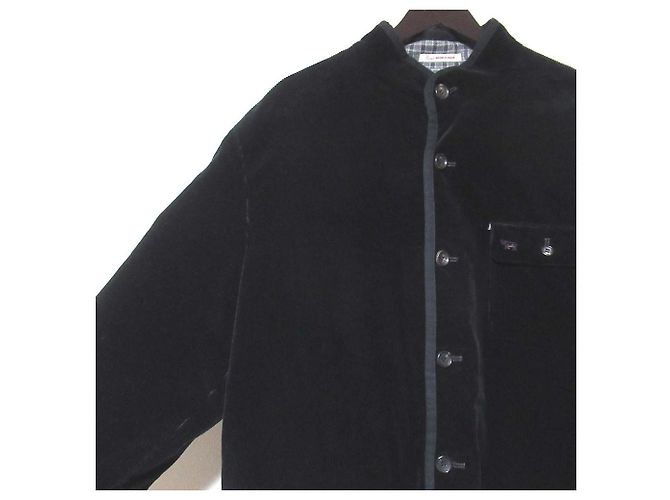 Autre Marque Papas Cord-Jacke Schwarz - Ansicht 3