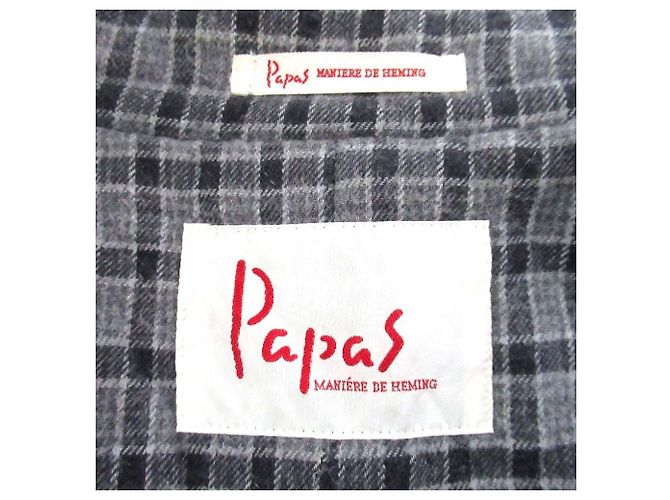 Autre Marque Papas Cord-Jacke Schwarz - Ansicht 7