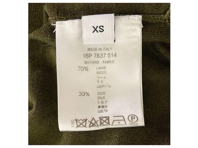 Givenchy Strickpullover aus Wolle und Seide Grün - Ansicht 5