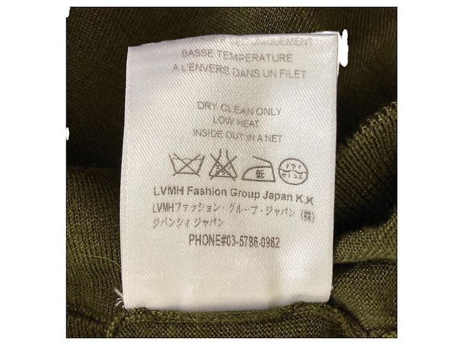 Givenchy Strickpullover aus Wolle und Seide Grün - Ansicht 6