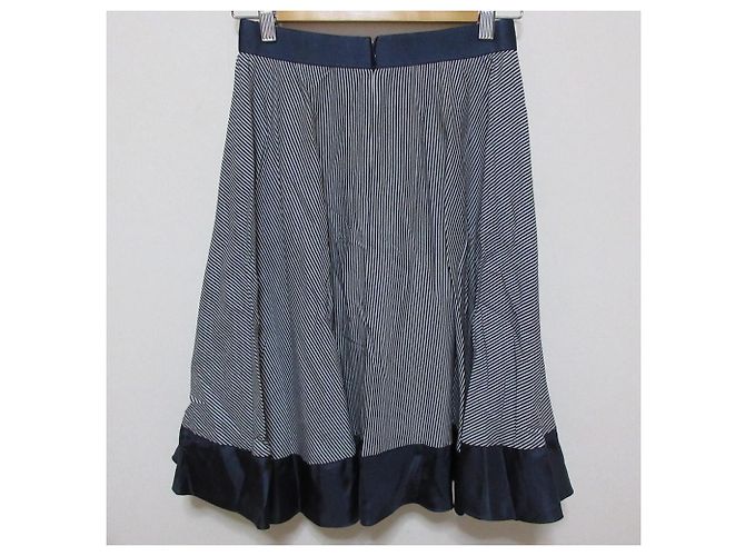 Autre Marque Conjunto de Blusa sin mangas y Falda de encaje calado a rayas SONO - vista 14
