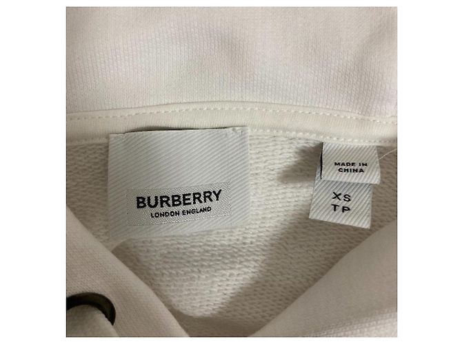 Sweatshirt Burberry Horseferry Branco - vista 4