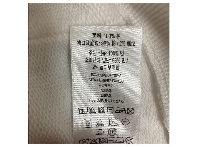 Sweatshirt Burberry Horseferry Branco - vista 6