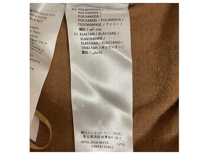 Stella Mc Cartney Vestido de malha de lã e alpaca com decote em V Stella McCartney - vista 7