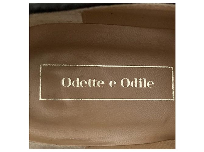 Autre Marque Odette e Odile Wildleder-Stiefeletten Braun - Ansicht 7