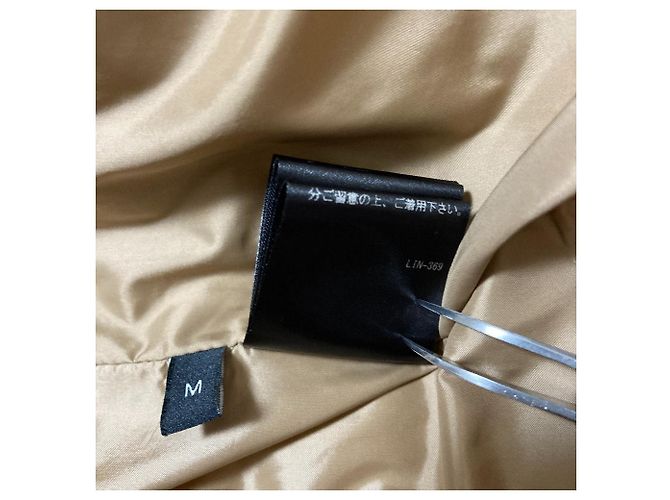 Theory FEATHER POLY 2 CLEAN COAT PUFFER Feather Long Coat Castaño Camello - vista 10