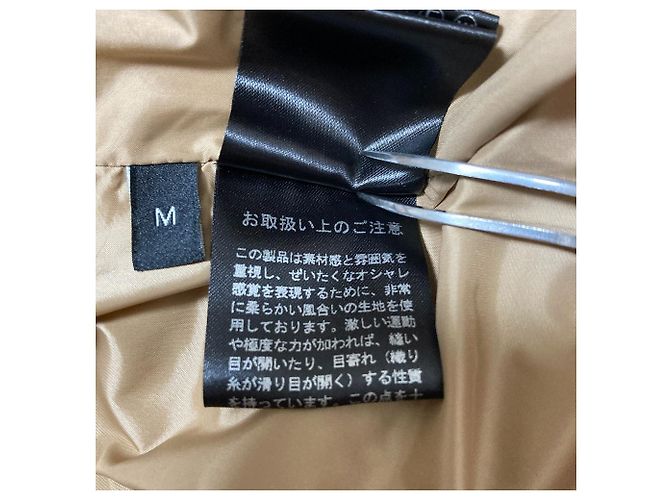 Theory FEATHER POLY 2 CLEAN COAT PUFFER Feather Long Coat Castaño Camello - vista 9
