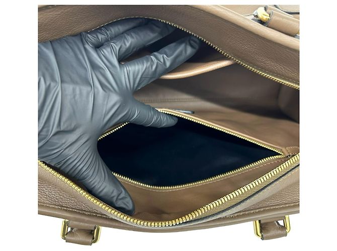 Borsa Loewe Vintage Amazona 32 Marrone - vista 10