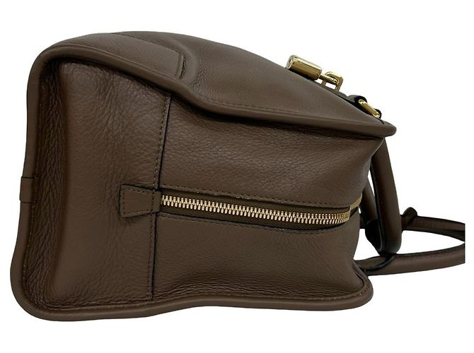 Borsa Loewe Vintage Amazona 32 Marrone - vista 6