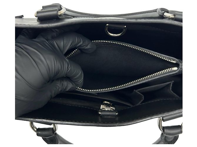 Louis Vuitton Passy Shopper aus Epi-Leder Schwarz - Ansicht 10