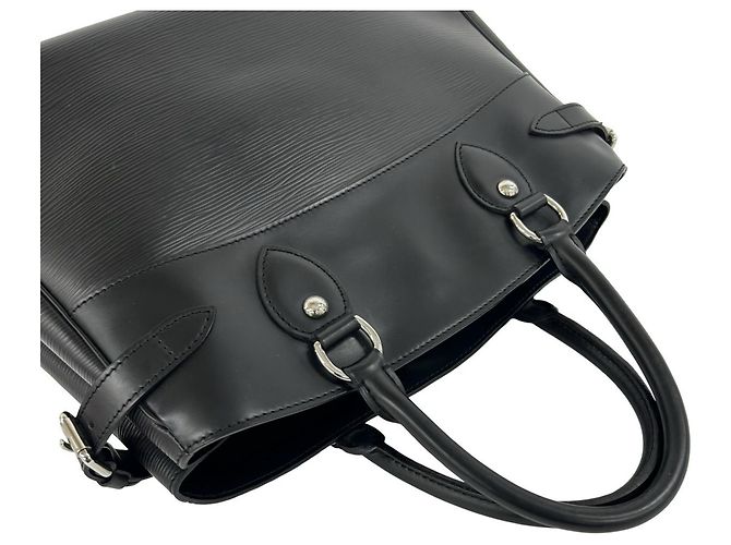 Louis Vuitton Passy Shopper aus Epi-Leder Schwarz - Ansicht 4