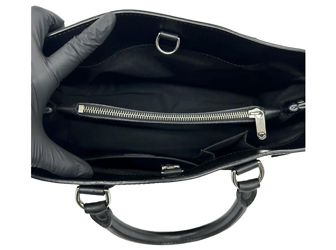 Louis Vuitton Passy Shopper aus Epi-Leder Schwarz - Ansicht 9