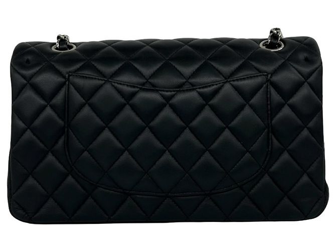 Borsa a tracolla Chanel Matelassé Double Flap Nero - vista 3