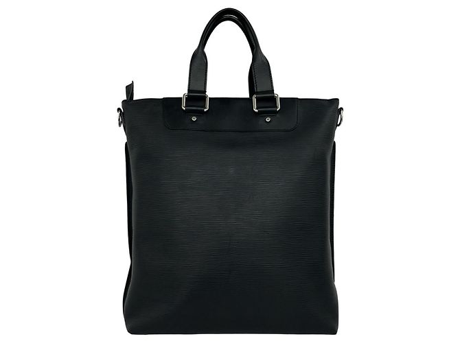 Louis Vuitton Cabas Jour Epi Leder Two-Way Schultertasche Schwarz - Ansicht 3