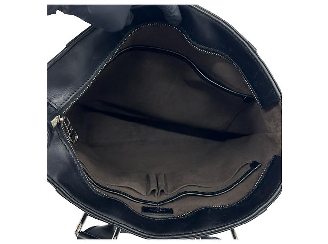 Louis Vuitton Cabas Jour Epi Leder Two-Way Schultertasche Schwarz - Ansicht 9