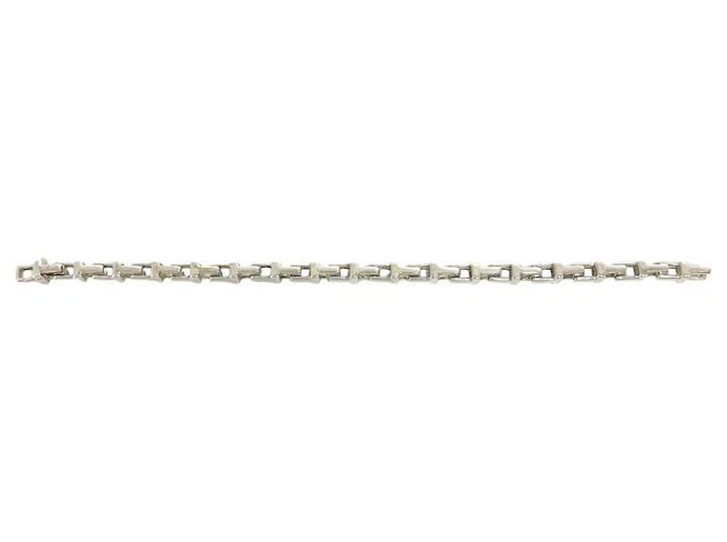 Autre Marque Pulseira Tiffany T Narrow com pingente Prata - vista 6