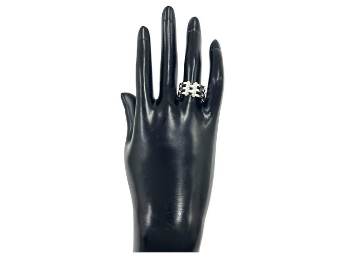 Autre Marque Anello Tiffany Vintage Gate Argento D'oro - vista 2