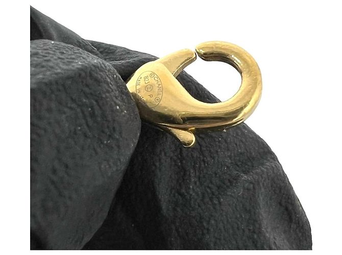 Collana Chanel Coco Mark motivo cuore placcata oro e strass D'oro - vista 3