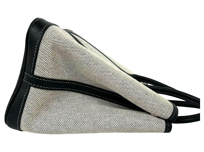 Hermès Borsa a mano/Borsa a tracolla Hermes Garden Party TPM Marrone Nero - vista 6