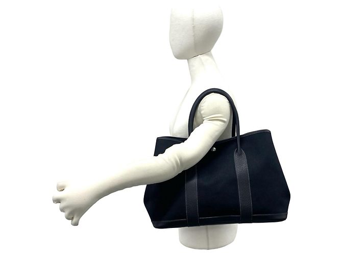 Hermès Hermes Garden Party PM Tote Bag Black - view 2