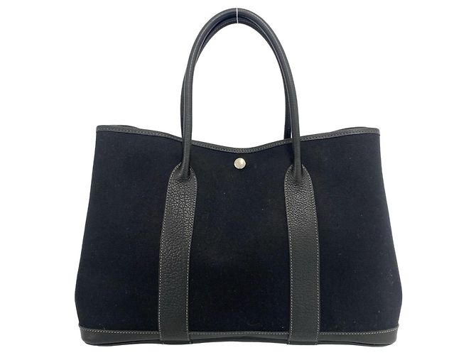 Hermès Hermes Garden Party PM Tote Bag Black - view 3