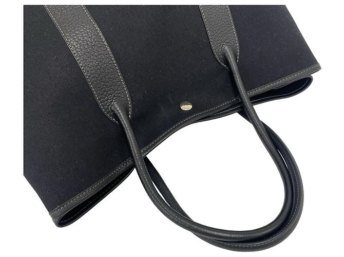 Hermès Hermes Garden Party PM Tote Bag Black - view 4