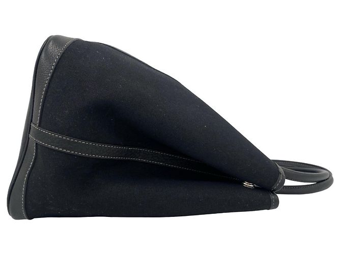 Hermès Hermes Garden Party PM Tote Bag Black - view 6