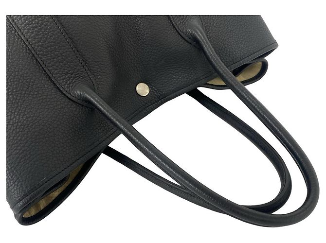 Hermès Borsa Tote Hermes Garden Party in pelle Negonda - vista 4