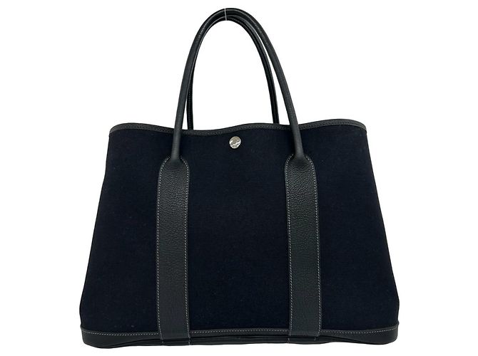 Hermès Borsa Tote HERMES Garden Party Nero - vista 3