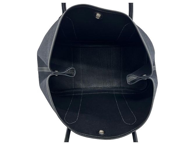 Hermès Borsa Tote HERMES Garden Party Nero - vista 9