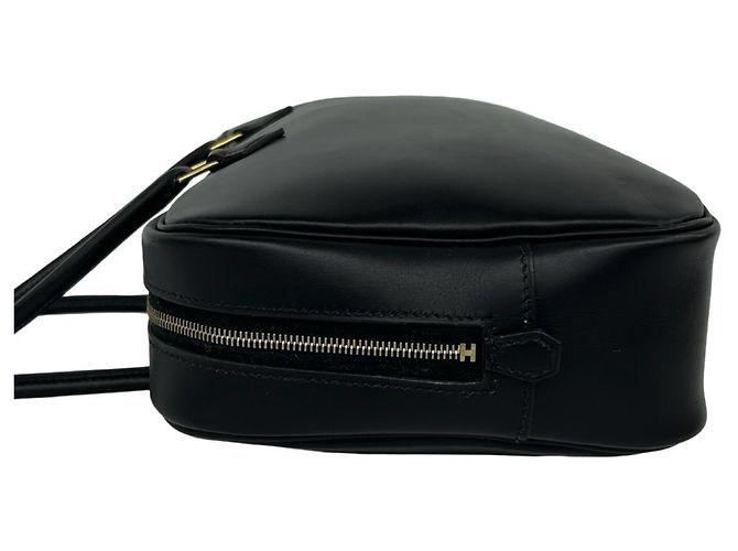 Hermès Borsa a mano Hermes Plume Elan 28 Nero - vista 5