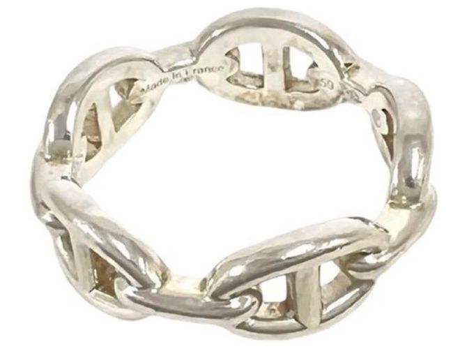 Ring Hermès Anel Hermes Enchainée PM em Prata 925 - vista 5