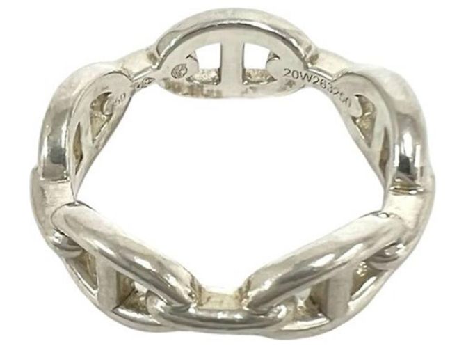 Ring Hermès Anel Hermes Enchainée PM em Prata 925 - vista 6