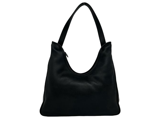 Hermès Borsa semi spalla HERMES Masai Cut in pelle Taurillon Clemence Nero - vista 3