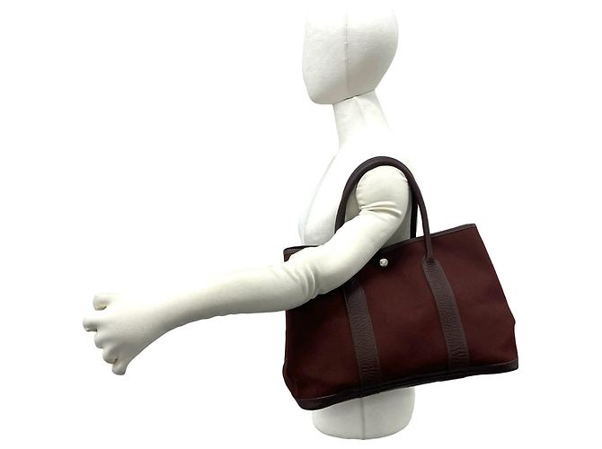 Hermès Hermes Garden Party PM Tote Bag Brown - view 2