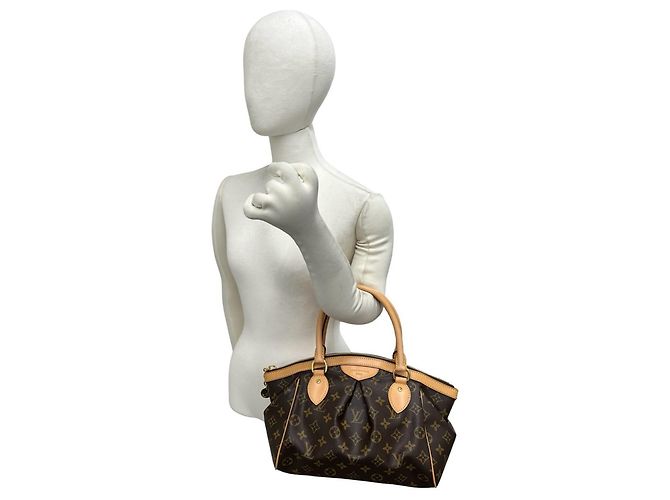 Louis Vuitton Tivoli PM Monogram Leather Handtasche Braun - Ansicht 2