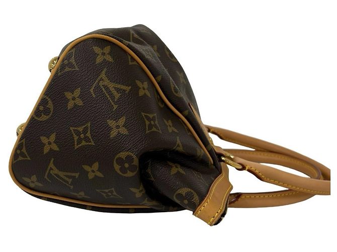 Louis Vuitton Tivoli PM Monogram Leather Handtasche Braun - Ansicht 6