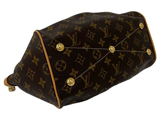 Louis Vuitton Tivoli PM Monogram Leather Handtasche Braun - Ansicht 7