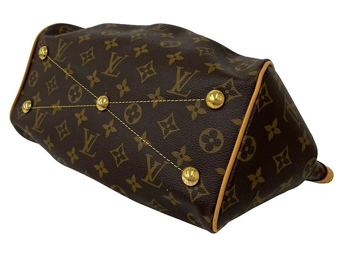 Louis Vuitton Tivoli PM Monogram Leather Handtasche Braun - Ansicht 8