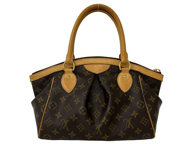 Borsa Louis Vuitton Tivoli PM Monogram Leather Marrone - vista 3