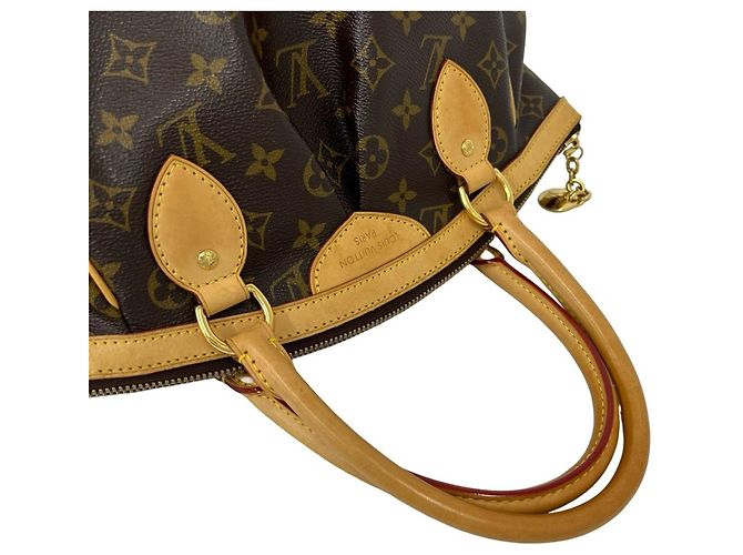 Borsa Louis Vuitton Tivoli PM Monogram Leather Marrone - vista 4