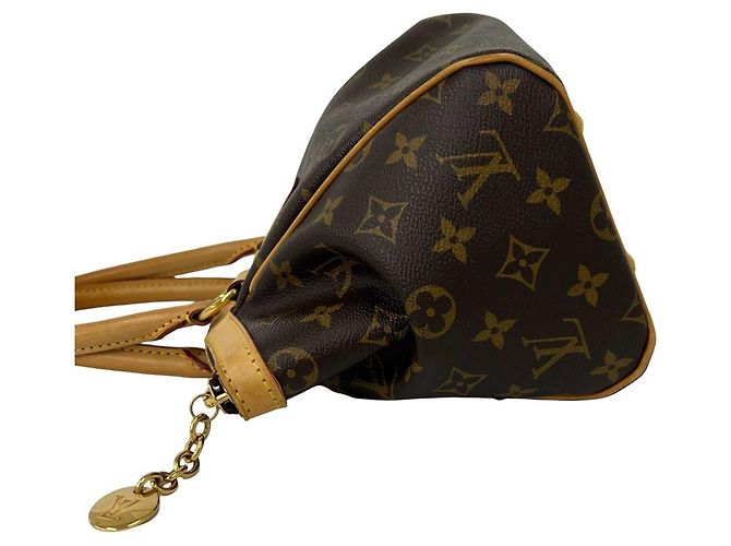 Borsa Louis Vuitton Tivoli PM Monogram Leather Marrone - vista 5