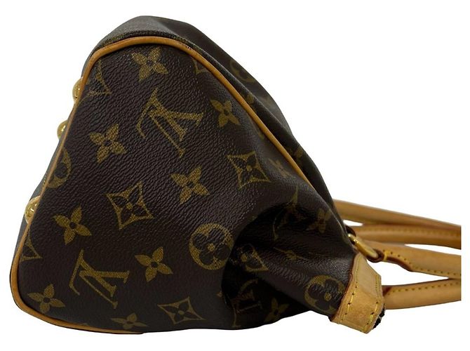 Borsa Louis Vuitton Tivoli PM Monogram Leather Marrone - vista 6