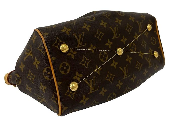 Borsa Louis Vuitton Tivoli PM Monogram Leather Marrone - vista 7