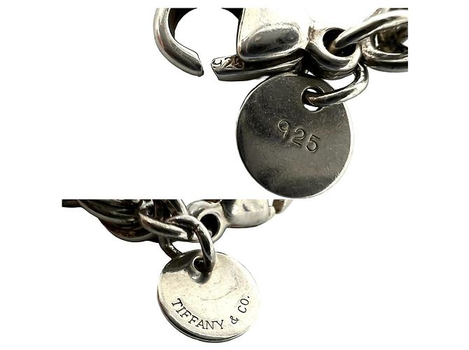 Autre Marque Bracciale Tiffany Vintage Twist Rope Argento - vista 3