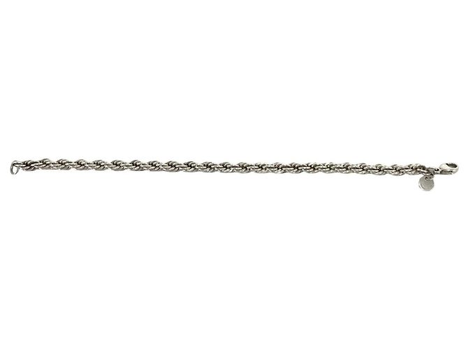 Autre Marque Bracciale Tiffany Vintage Twist Rope Argento - vista 6