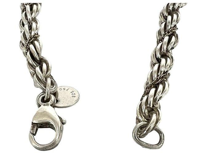 Autre Marque Bracciale con charm Tiffany & Co. Argento - vista 4