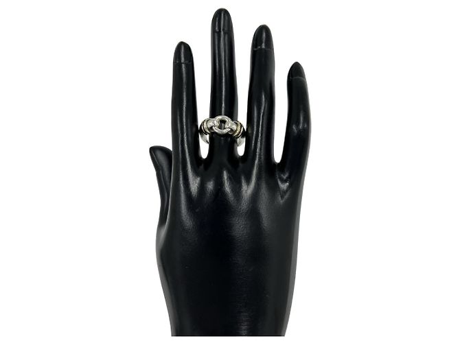 Autre Marque Anello Tiffany Vintage Circle Argento D'oro - vista 2